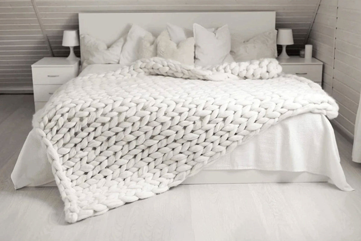 Lushdream™ große Strickdecke